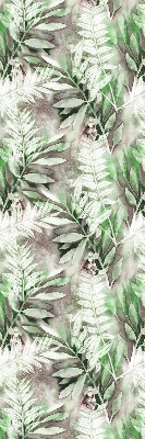 Fabric roller blind for window Shiny leaves
