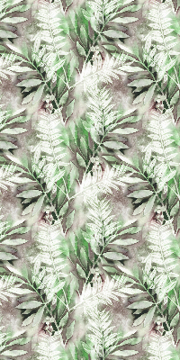 Fabric roller blind for window Shiny leaves