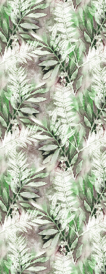 Fabric roller blind for window Shiny leaves