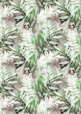 Fabric roller blind for window Shiny leaves