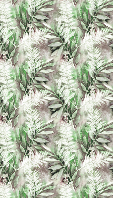 Fabric roller blind for window Shiny leaves