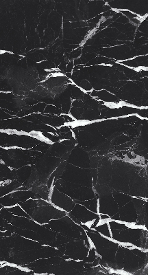 Blackout roller blind Black marble
