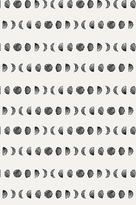 Fabric roller blind for window Moon phases