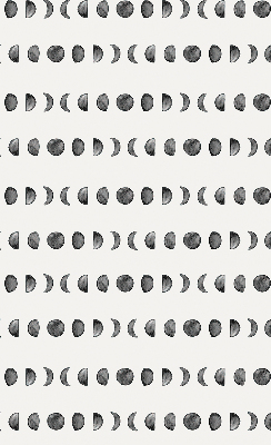 Fabric roller blind for window Moon phases