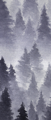 Blackout roller blind Misty forest