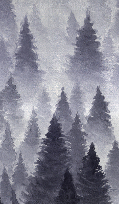 Blackout roller blind Misty forest