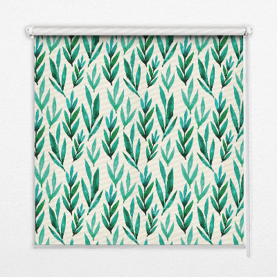 Blackout roller blind for window Plants