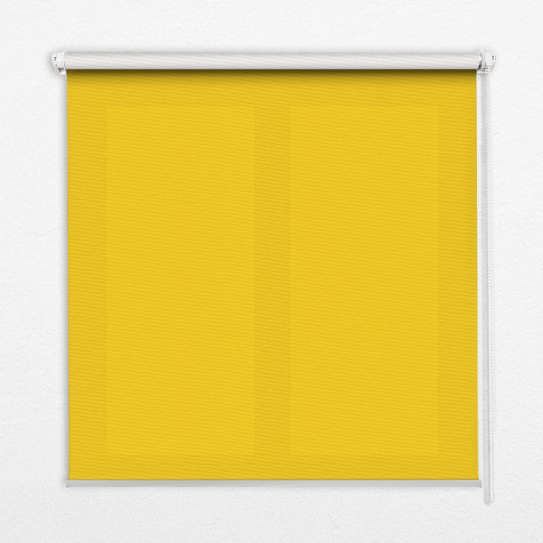 Fabric roller blind for window Bright orange