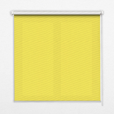 Blackout roller blind for window Yellow
