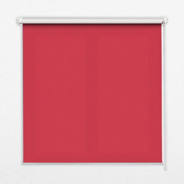 Blackout roller blind for window Red
