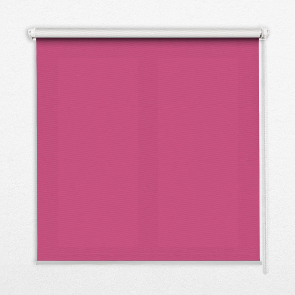 Blackout roller blind for window Pink