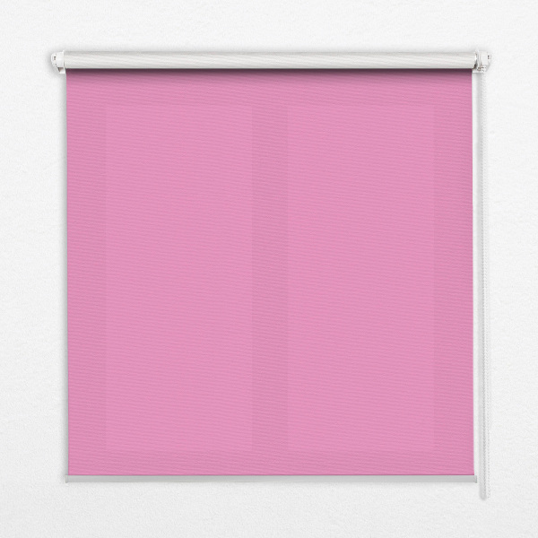 Blackout roller blind for window Pink