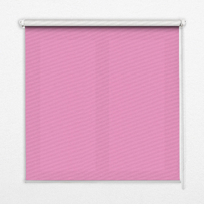 Blackout roller blind for window Pink
