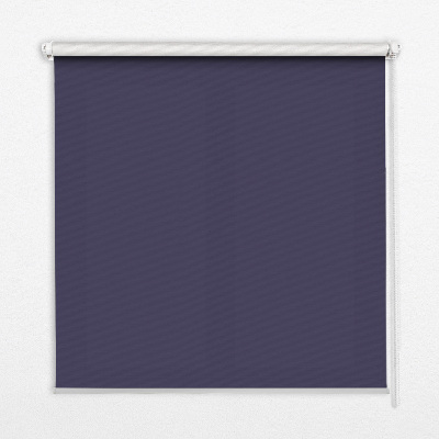 Fabric roller blind for window Dark purple