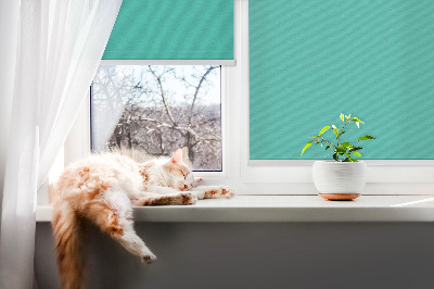 Blackout roller blind Turquoise