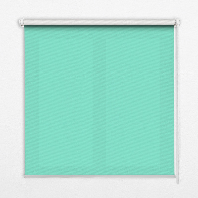 Blackout roller blind for window Turquoise