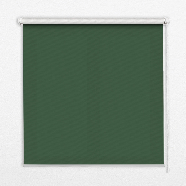 Blackout roller blind for window Green