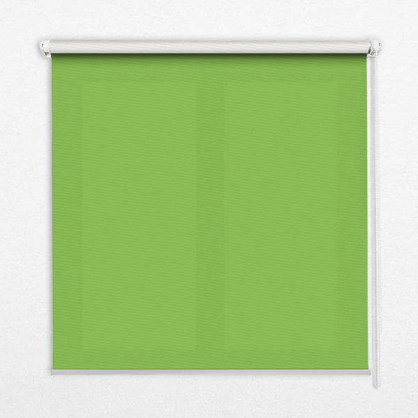 Blackout roller blind for window Green
