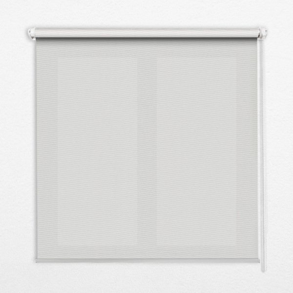 Fabric roller blind for window Light gray
