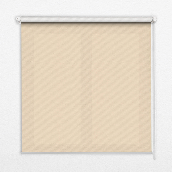 Blackout roller blind for window Beige