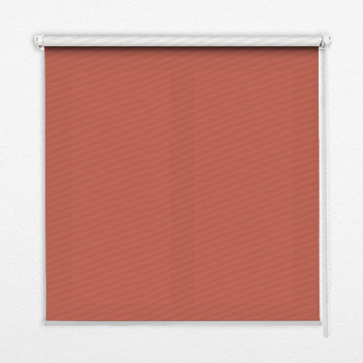 Fabric roller blind for window Red
