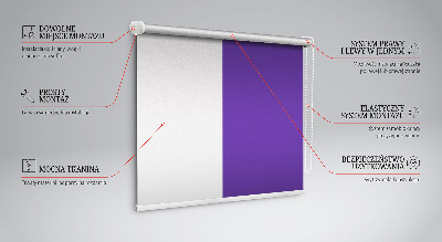 Blackout roller blind Purple