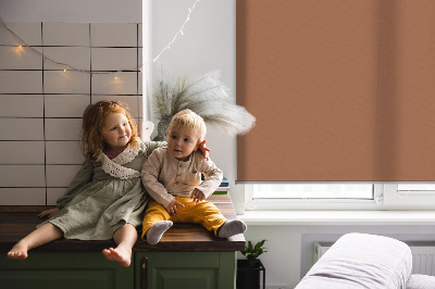 Blackout roller blind Brown