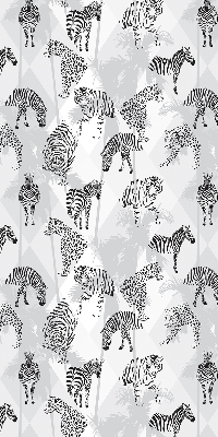 Blackout roller blind Gray animals