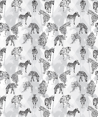 Blackout roller blind Gray animals