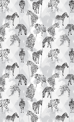 Blackout roller blind Gray animals