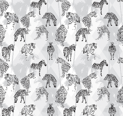 Blackout roller blind Gray animals