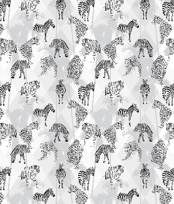 Blackout roller blind Gray animals