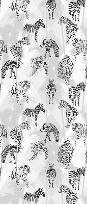 Blackout roller blind Gray animals