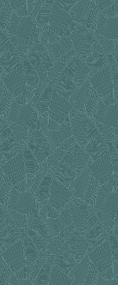 Blackout roller blind for window Green palm leaves
