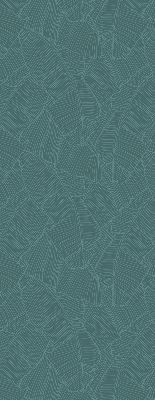 Blackout roller blind for window Green palm leaves