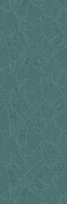 Blackout roller blind for window Green palm leaves
