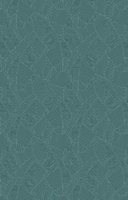 Blackout roller blind for window Green palm leaves