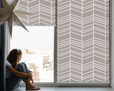Blackout roller blind White firs