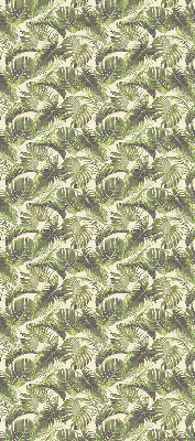Blackout roller blind Flower leaves