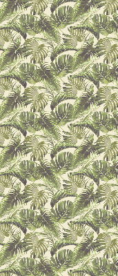 Blackout roller blind Flower leaves