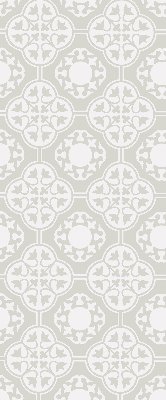 Blackout roller blind for window Moroccan tile