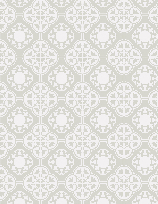 Blackout roller blind for window Moroccan tile