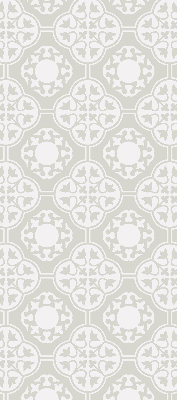 Blackout roller blind for window Moroccan tile