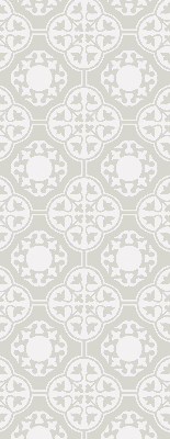 Blackout roller blind for window Moroccan tile