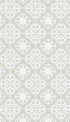 Blackout roller blind for window Moroccan tile
