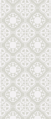 Blackout roller blind for window Moroccan tile