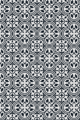 Blackout roller blind Portuguese tile