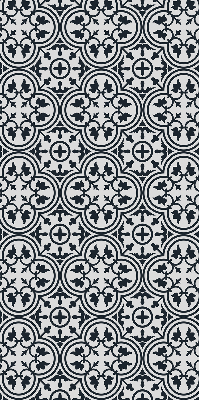 Blackout roller blind Portuguese tile