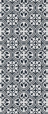 Blackout roller blind Portuguese tile