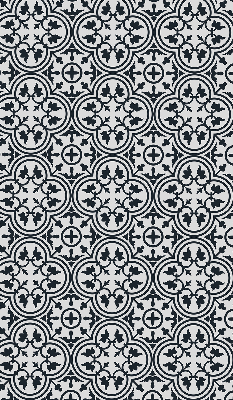 Blackout roller blind Portuguese tile
